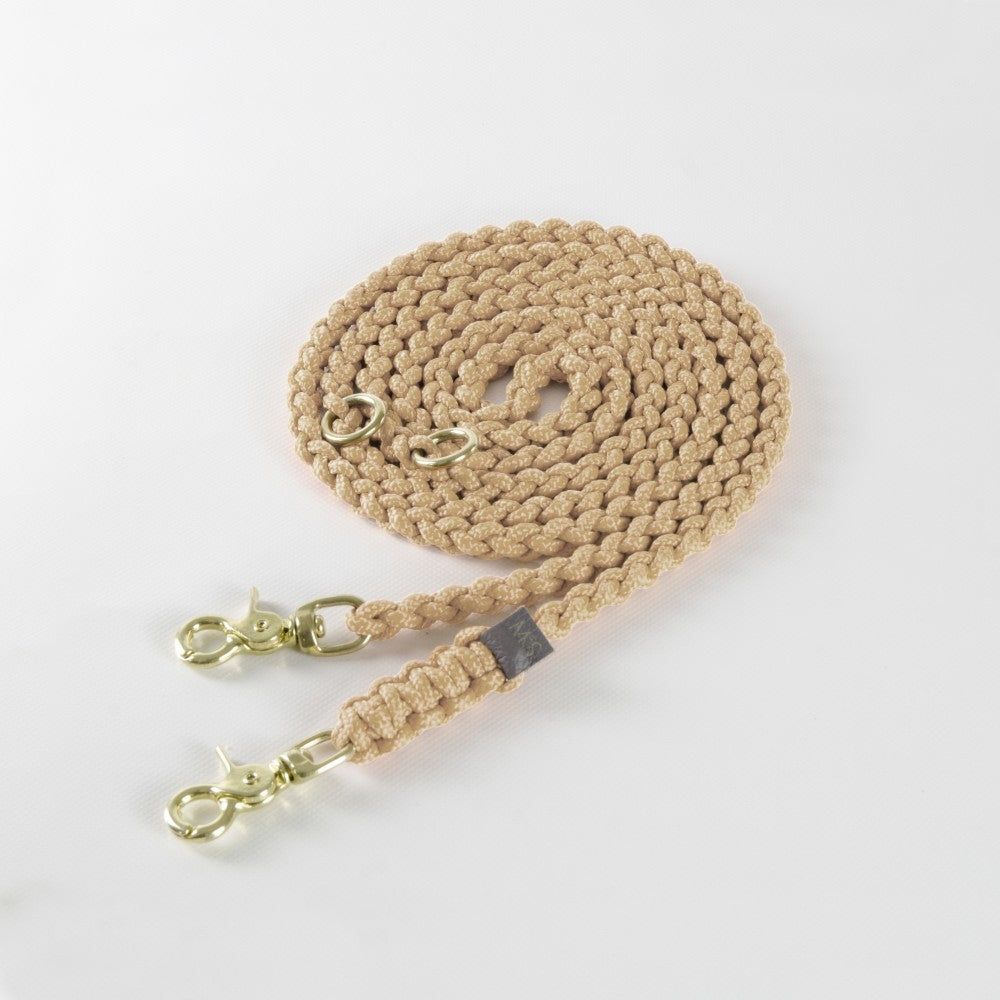 Maritime Hundeleine - Beige