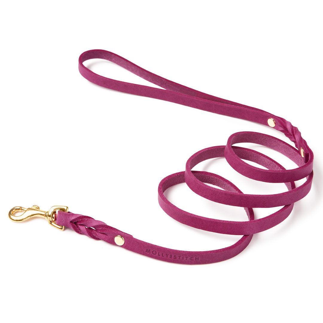 Butter Leather City Hundeleine - Flamingo