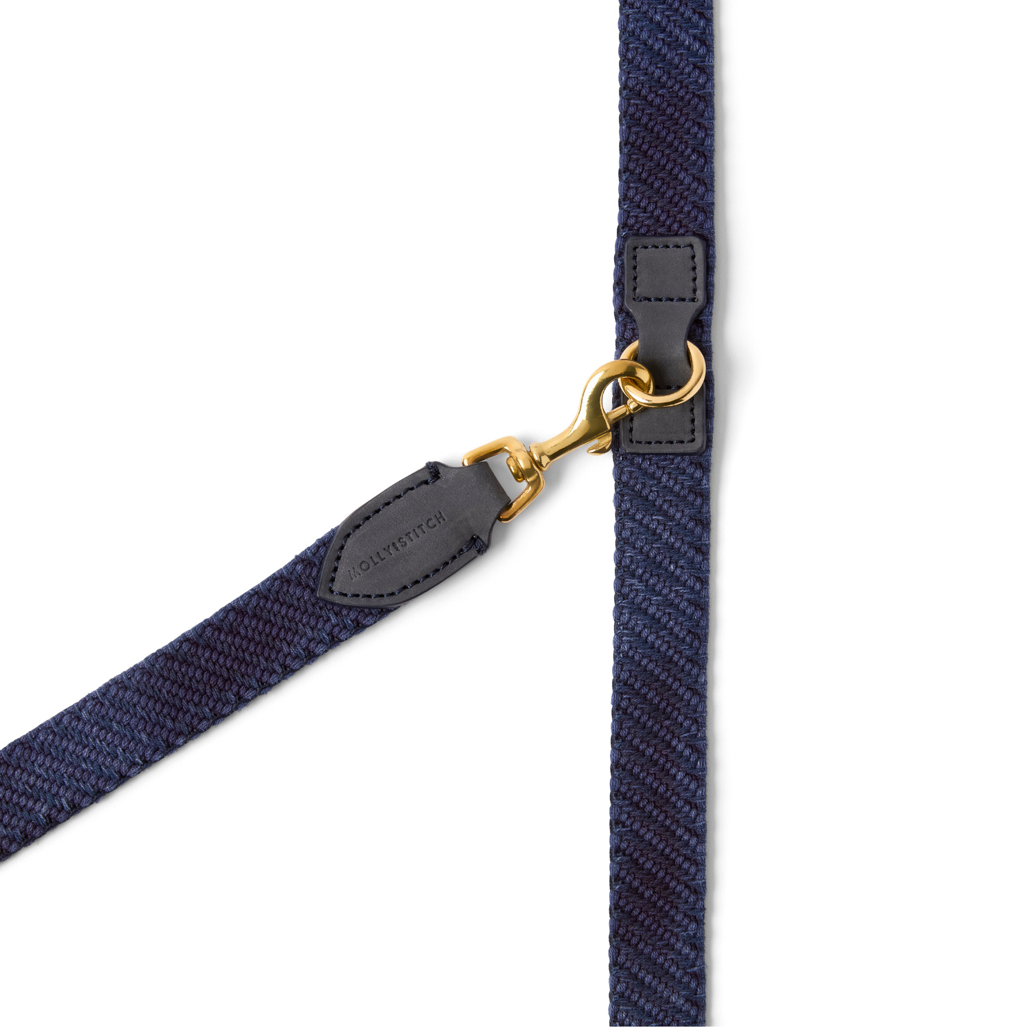 Serrana 3x verstellbare Hundeleine - Denim