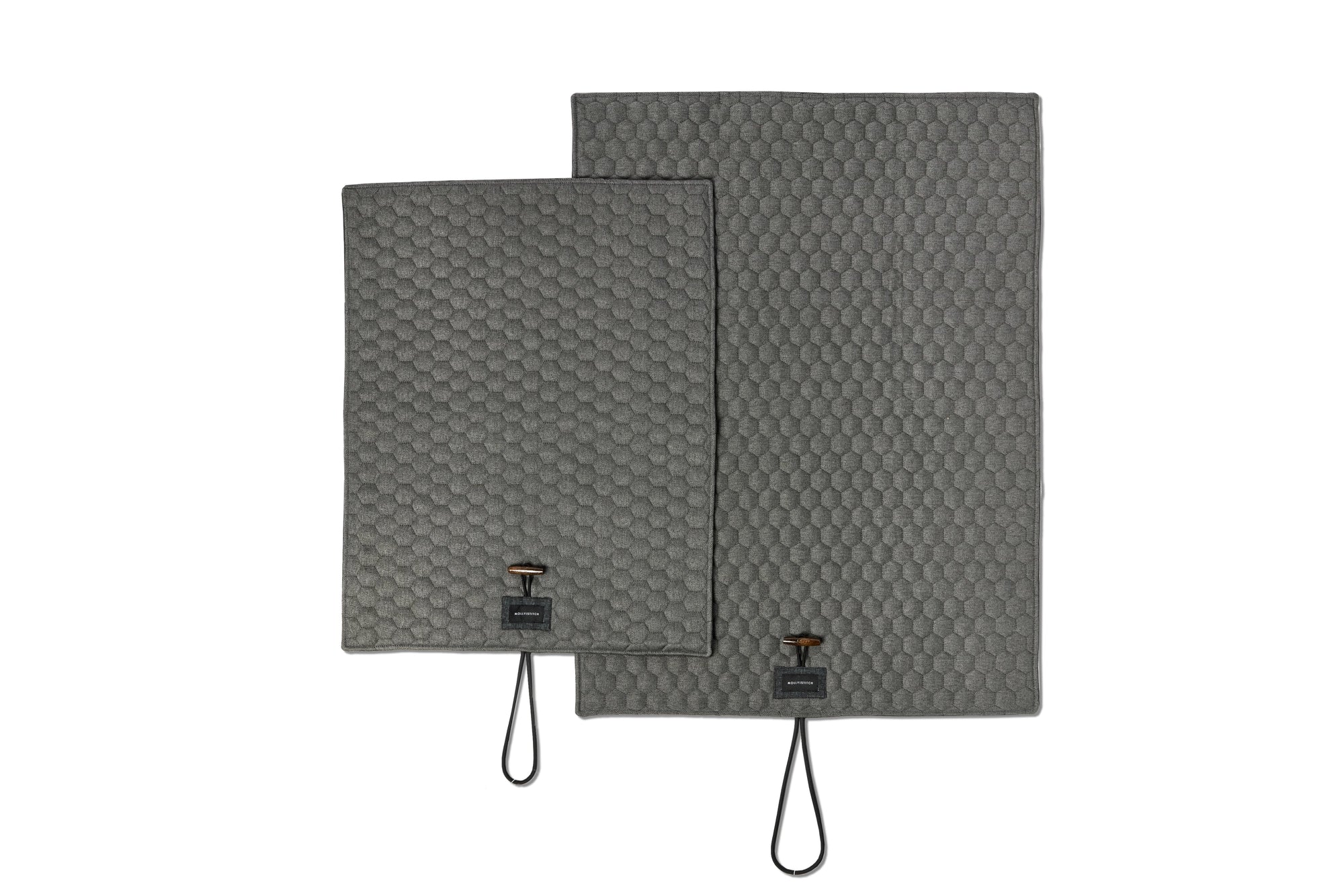 Honeycomb Hunde-Reisematte - Grau