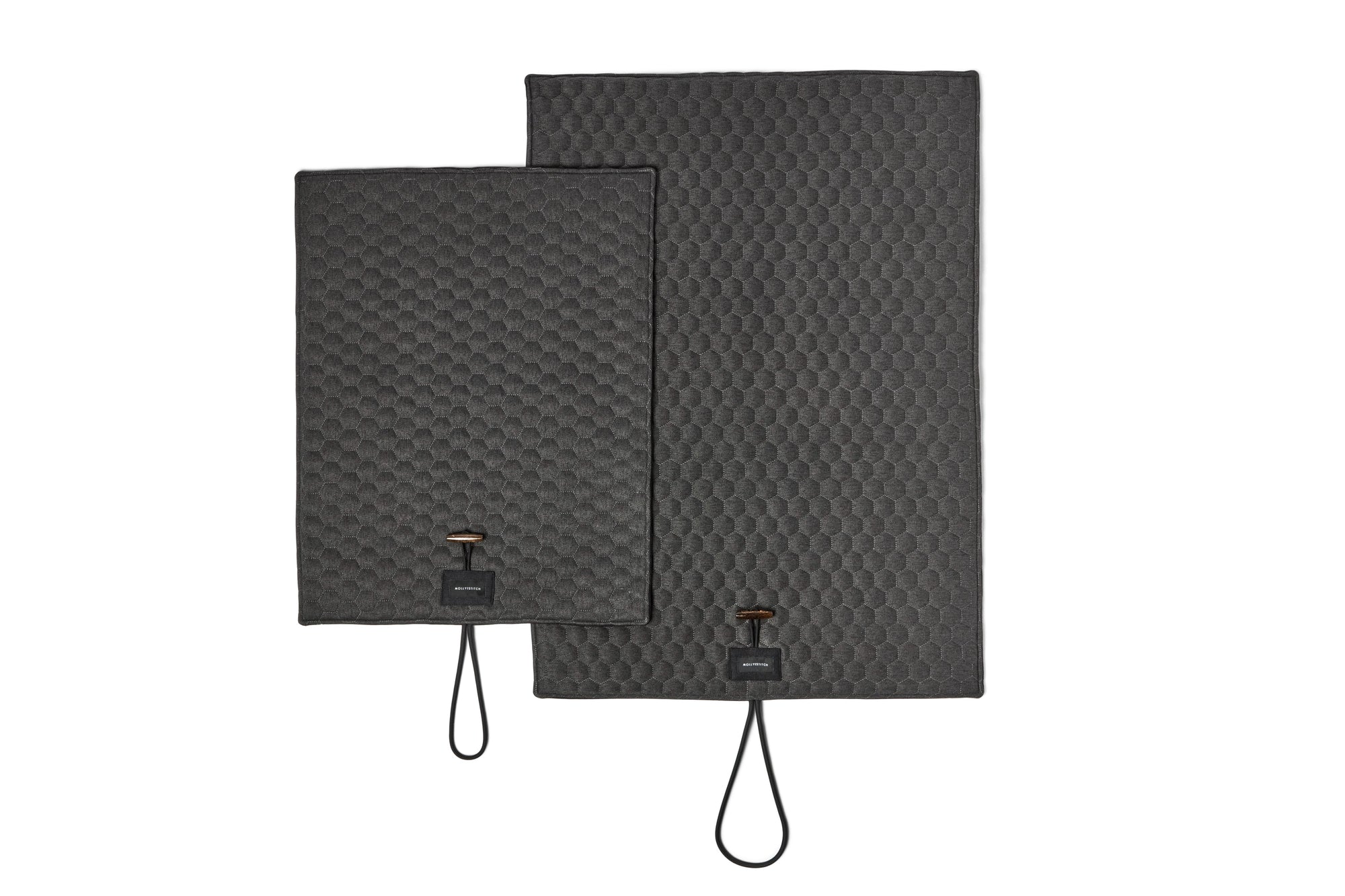 Honeycomb Hunde-Reisematte - Anthrazit