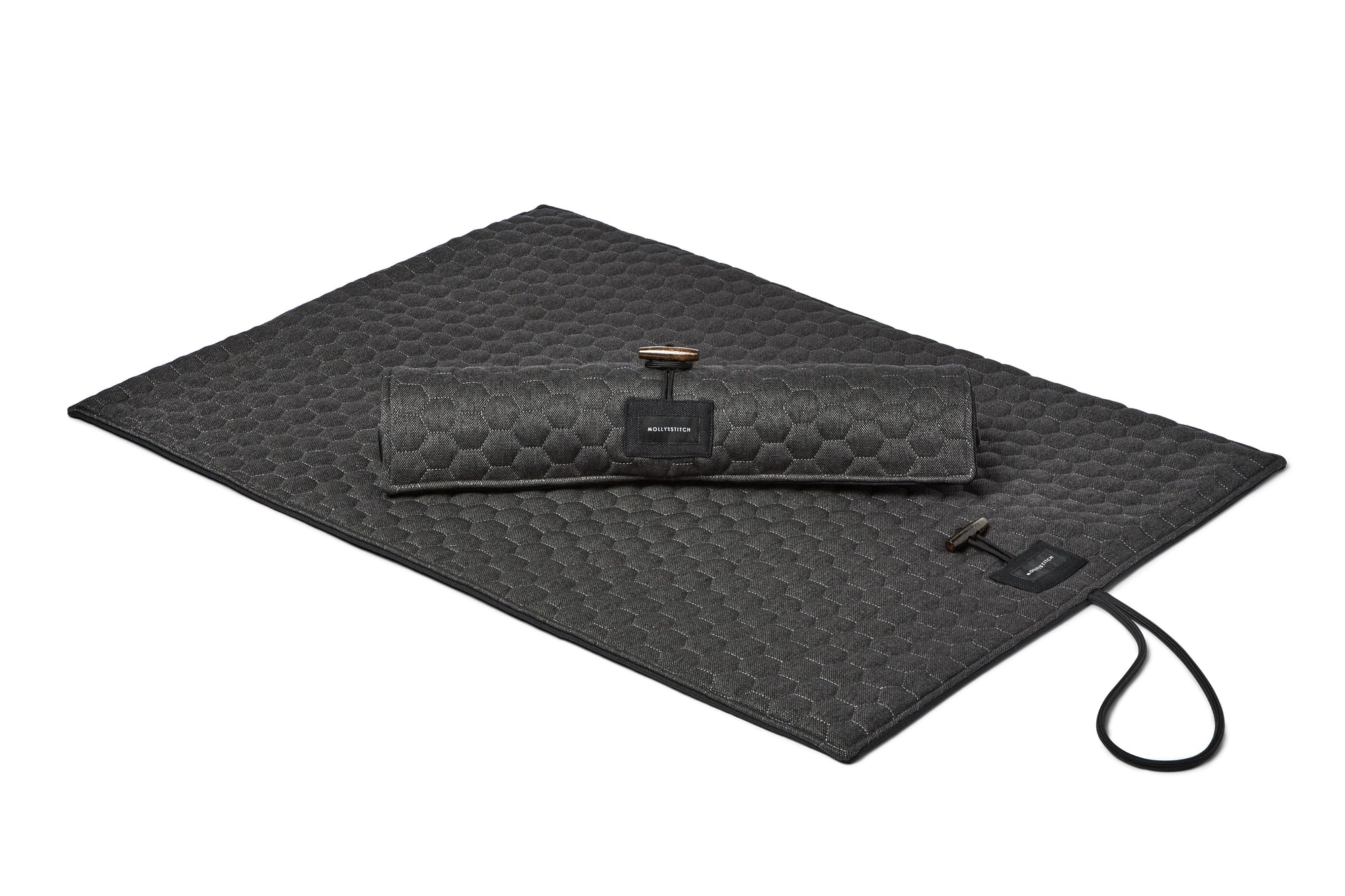 Honeycomb Hunde-Reisematte - Anthrazit