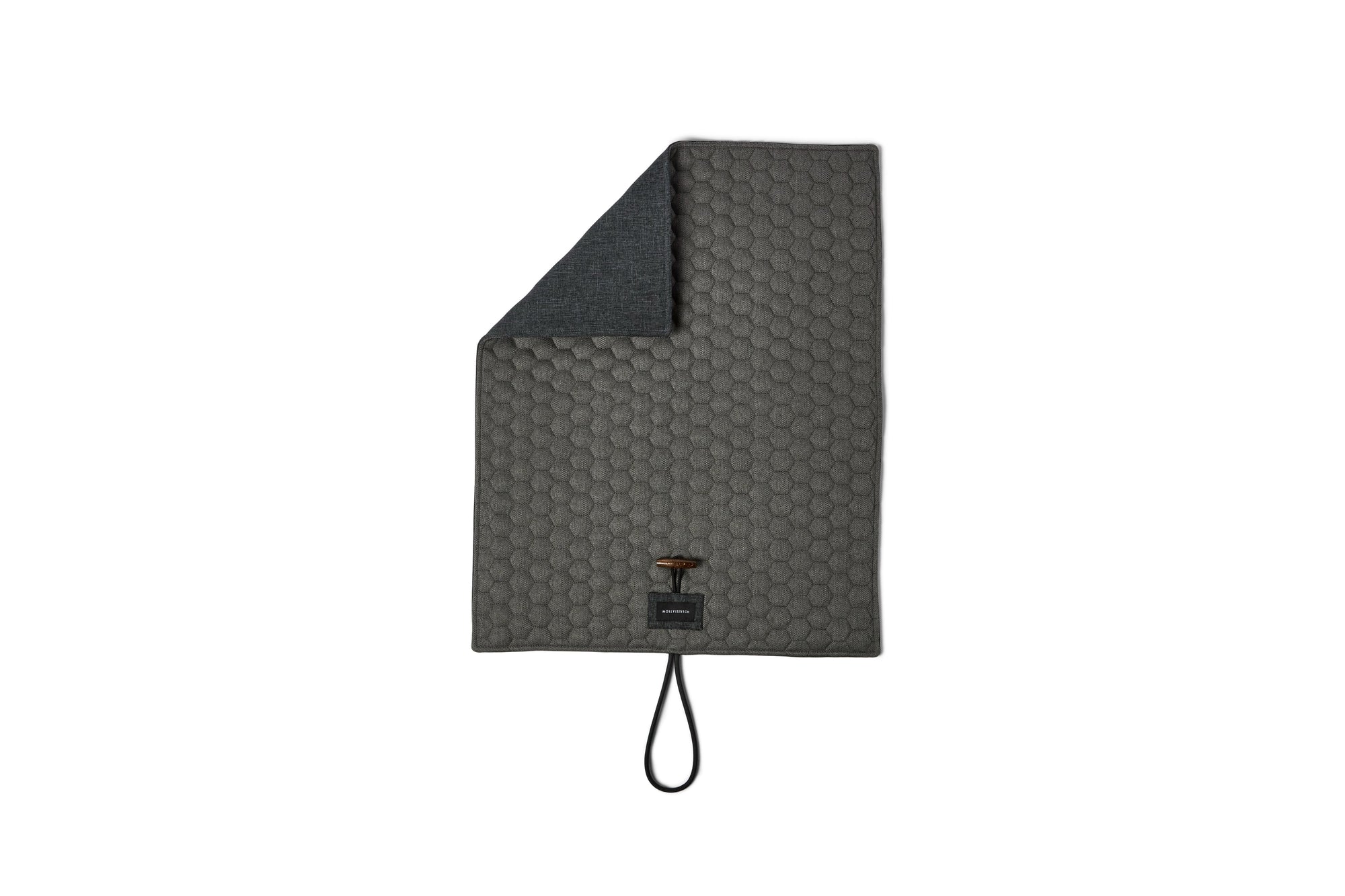 Honeycomb Hunde-Reisematte - Grau