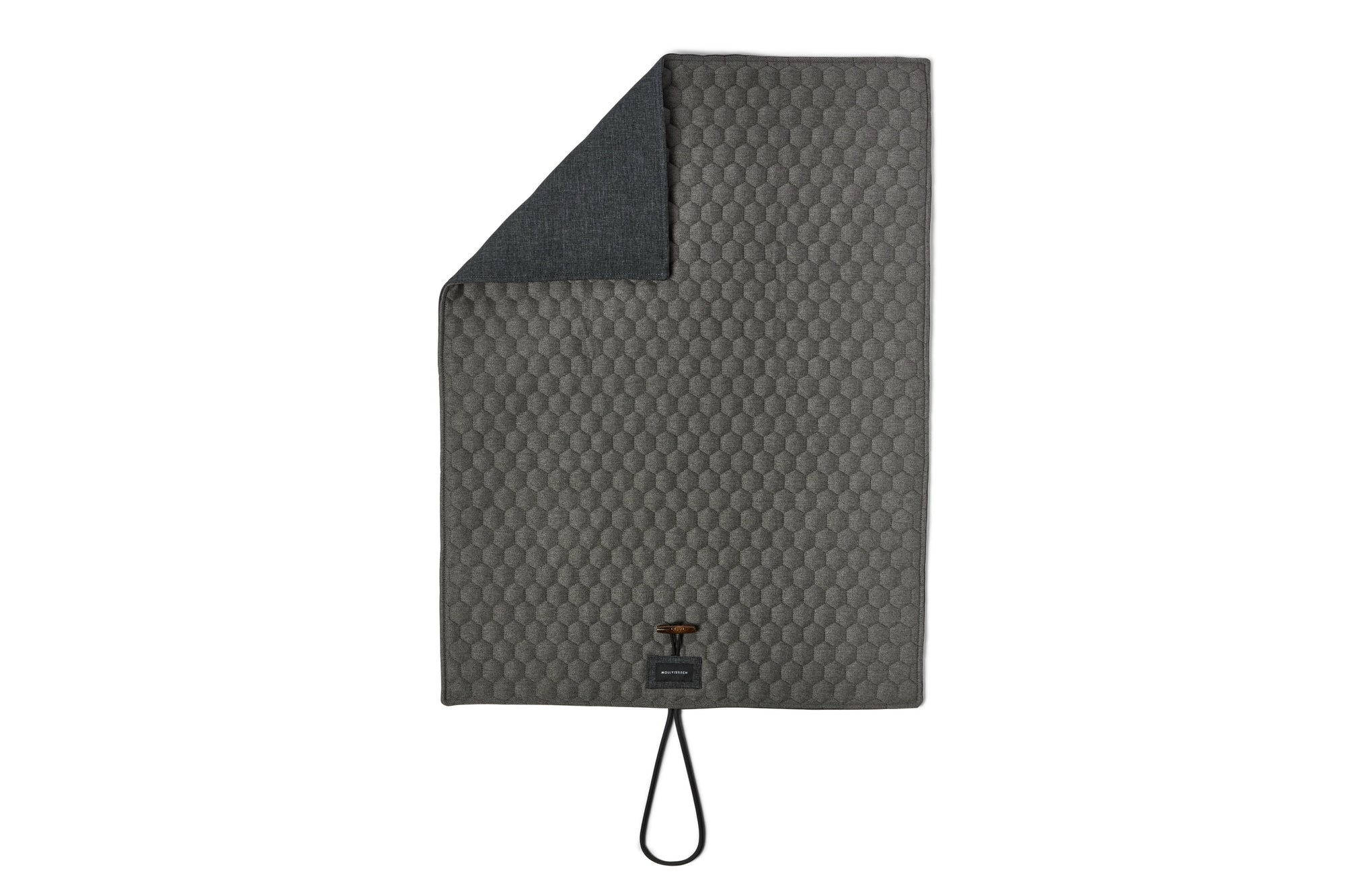 Honeycomb Hunde-Reisematte - Grau