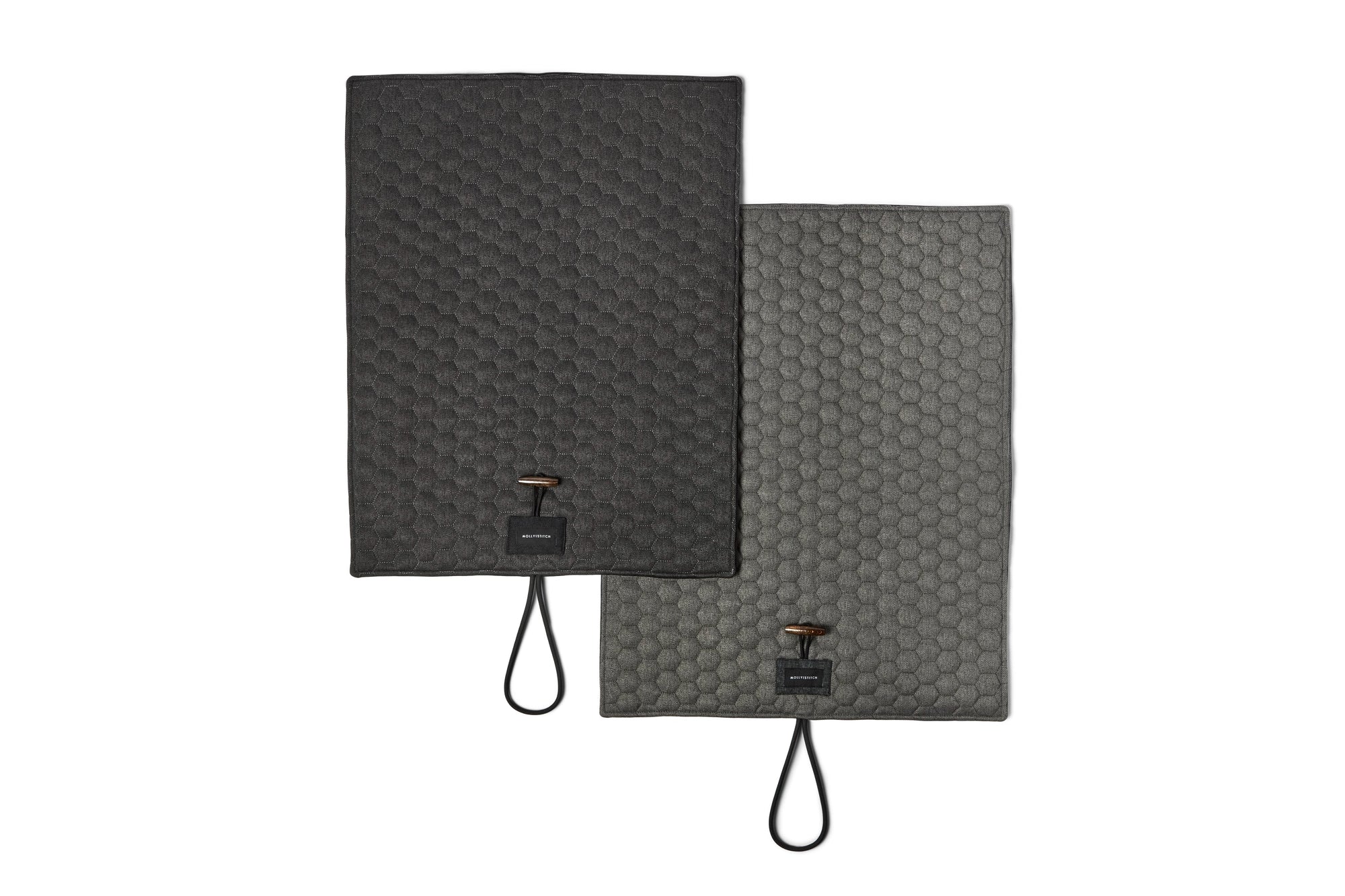 Honeycomb Hunde-Reisematte - Grau