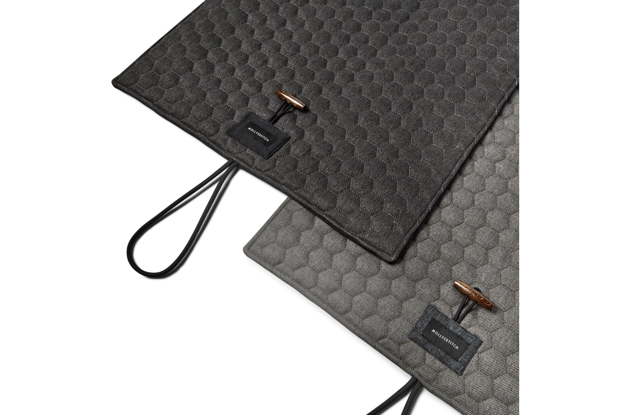 Honeycomb Hunde-Reisematte - Grau