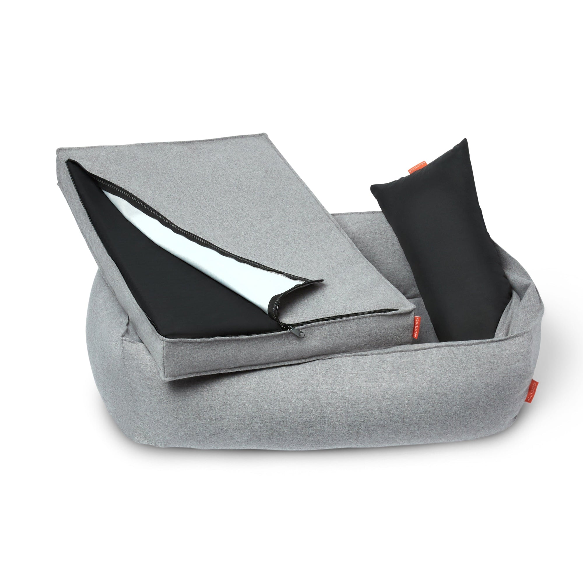 Alpine Hundebett - Grau