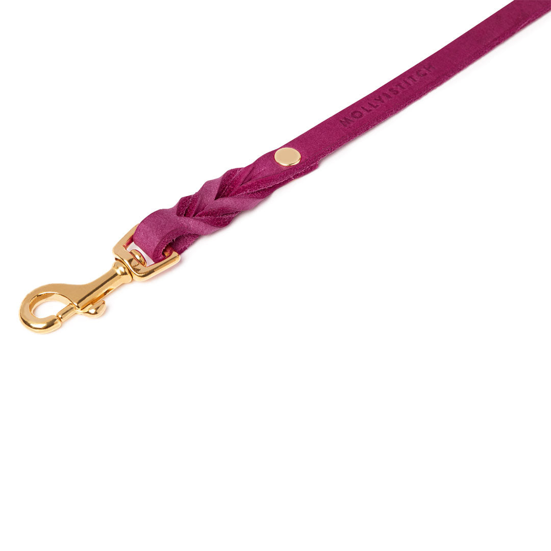 Butter Leather City Hundeleine - Flamingo